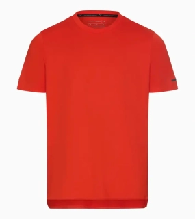 PORSCHE DESIGN Men´s T-Shirt Essential Tričko pánské volnočasové bavlněné lávově oranžová