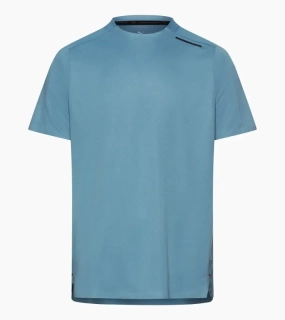PORSCHE DESIGN Sport-Tex Jacquard T-Shirt Tričko žakárové s kulatým výstřihem světle modrá