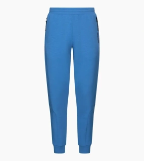 PORSCHE DESIGN Sweat Pants Kalhoty volnočasové sportovní funkční mírně strečové čistě modrá