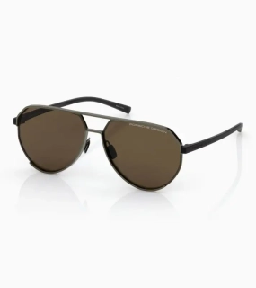 PORSCHE DESIGN P'8996 Targa #3 Sunglasses Sluneční brýle olivovočerné a hnědými skly