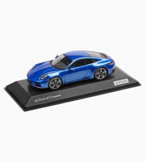 Porsche 911 Carrera T Coupe (992.2) Club Coupe Model 1:43 modrá metalíza