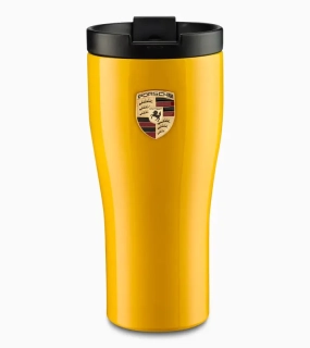 PORSCHE Thermal Travel Cup AHEAD Termoska signální žlutá 460 ml