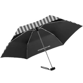 PORSCHE Umbrella Pepita Deštník i slunečník v ikonickém černobílém provedení