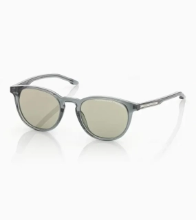 PORSCHE DESIGN P´86025 Sunglasses EDITION A #2 Uni Sluneční brýle nadčasového klasického tvaru šedé se světle okrovými skly