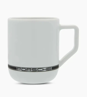 PORSCHE Large Cup Šálek hrnek 320ml na teplé nápoje bílý s logem