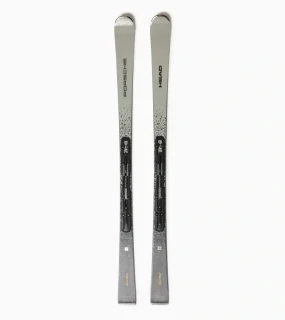 PORSCHE x HEAD 7 Series Adventure skis Sjezdové lyže dynamické slalomové s vázáním a dřevěným jádrem šedočerné